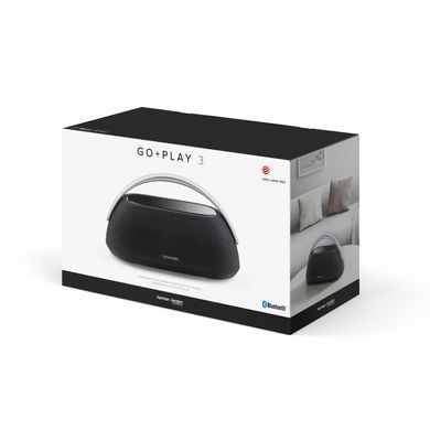 Акустична система портативна з БТ harman/kardon (HKGOPLAY3BLKEP) [503490]