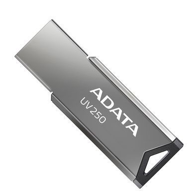 Флеш-накопичувач ADATA USB 2.0 AUV 250 16Gb Silver (AUV250-16G-RBK) [803547]