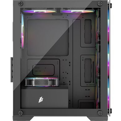 Корпус 1stPlayer Black 600W (X2-M-BK-4F1-PS-600FK-EU) [619620]