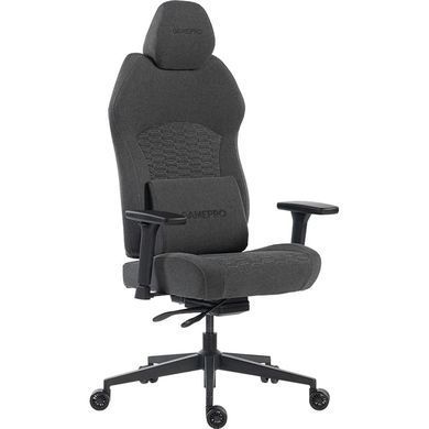 Крісло для геймерів GamePro Fabric Dark Gray (GC760DG) [617812]