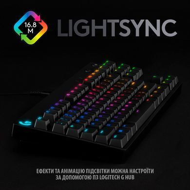 Клавiатура Logitech G Pro Mechanical Gaming (920-009392) [605898]