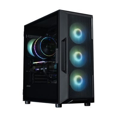 Корпус Zalman I3 Neo ARGB V2 без БЖ, 2xUSB3.0, 1x Type C, 4x120мм ARGB, VGA 400мм, LCS ready, TG Side Panel, ATX, чорний (I3NEOARGBV2BLACK) [112534]