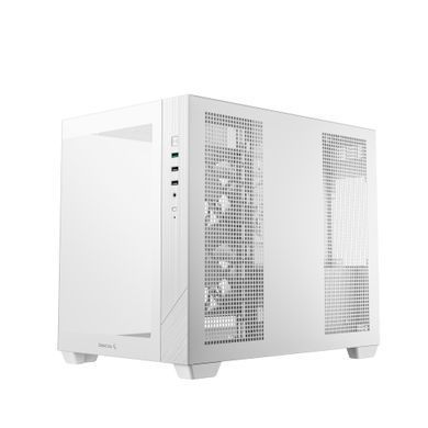 Корпус DeepCool CG330 3F White без БЖ (R-CG330-WHNGM3-G) [618113]