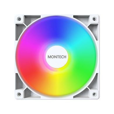 Корпусний вентилятор 120MM MONTECH (GF120 PWM WHITE) [501659]