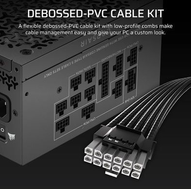 Блок живлення Corsair RM1000x Shift ATX 3.1 1000W (CP-9020300-EU) [618037]