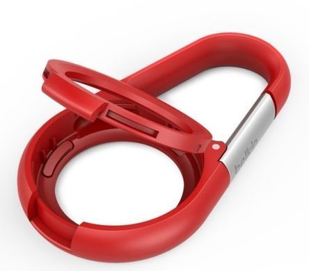 Тримач Belkin Secure Holder Carabiner AirTag, червоний (MSC008BTRD) [111915]