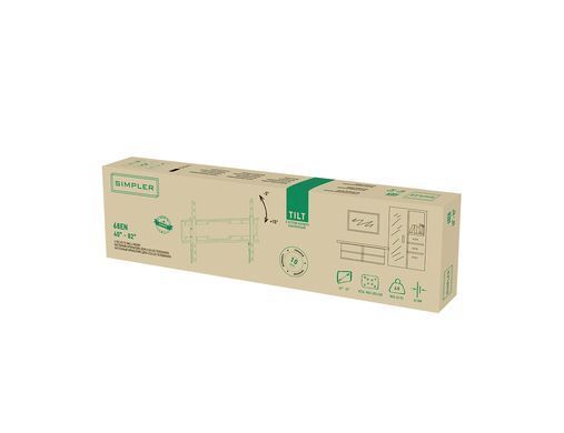 Кріплення ТВ з кутом нахилу Simpler 40-80" (68EN) [106957]