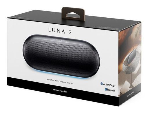 Акустична система портативна з БТ harman/kardon (HKLUNA2BLKEU) [504076]