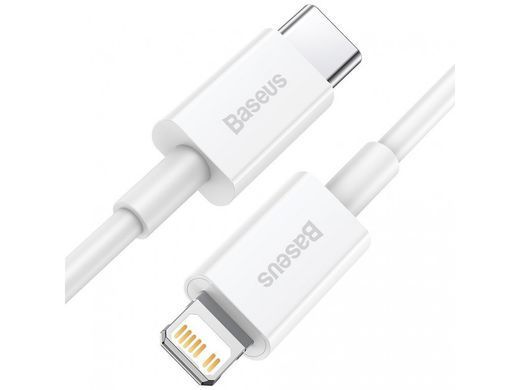 Кабель Baseus Superior Series Fast Charging Data Cable Type-C to iP PD 20W 0.25m White (CATLYS-02) [802582]