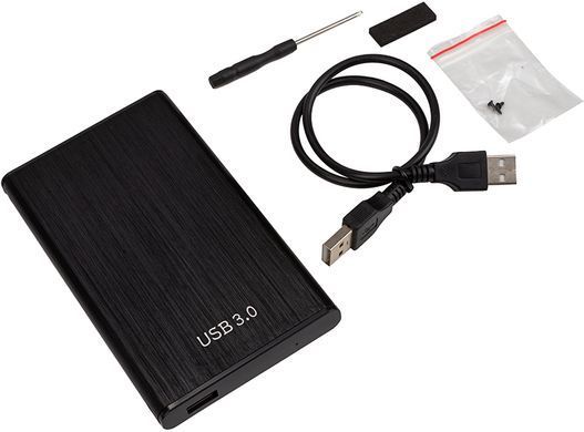 Зовнішня кишеня PowerPlant для HDD 2.5" USB3.0 (HC380411) [611339]