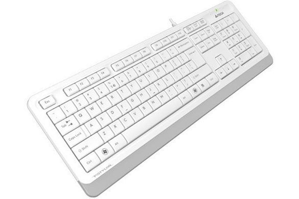 Клавіатура A4Tech FK10 Ukr White (FK10 (White)) [605895]