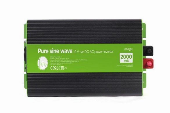 Інвертор напруги EnerGenie 2000W (EG-PWC-PS2000-01) [610908]