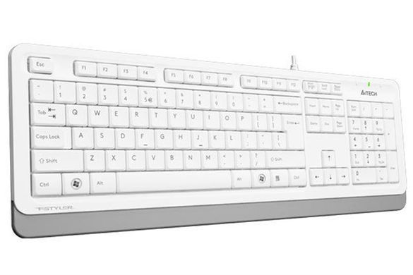 Клавіатура A4Tech FK10 Ukr White (FK10 (White)) [605895]