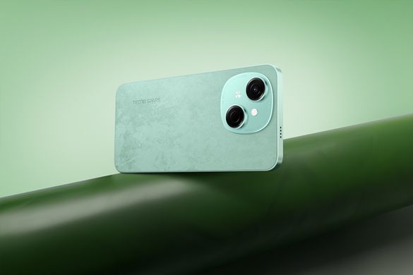 Смартфон TECNO Spark Go 1 (KL4) 6.67" 4/64ГБ, 2SIM, 5000мА&bull;год, Magic Skeen Green (4894947050084) [101279]