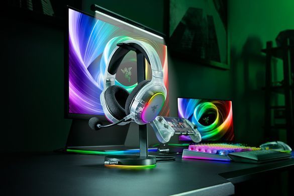 Гарнітура ігрова Razer Barracuda X Chroma, BT/WL, RGB, Phantom White Ed. (RZ04-05220400-R3M1) [114250]