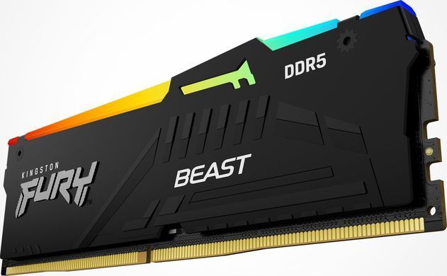Пам'ять ПК Kingston DDR5 8GB 5200 FURY Beast RGB (KF552C40BBA-8) [103784]