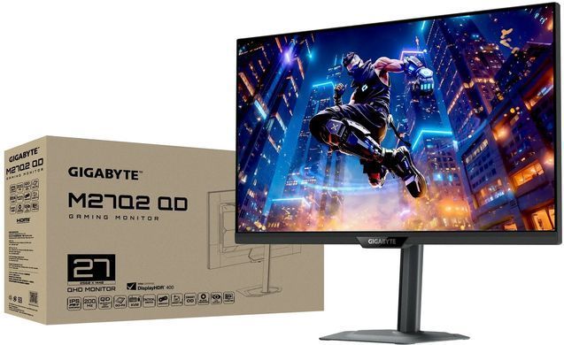 Монітор Gigabyte 27" Gaming IPS Black 200Hz (M27Q2 QD) [618273]