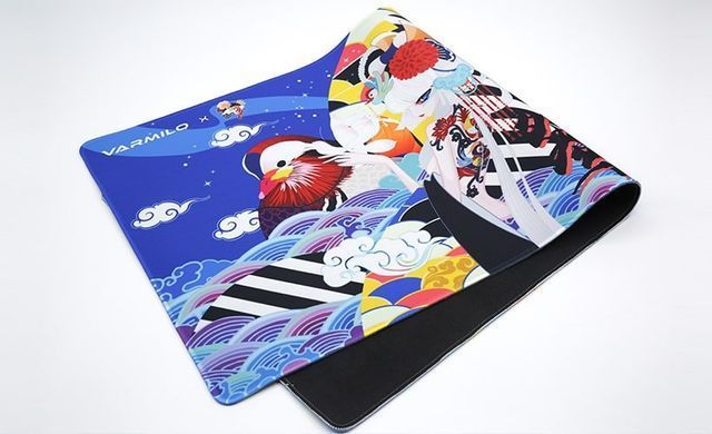 Ігрова поверхня Varmilo Lovebirds Blue, XL (900х400х3мм), синій (ZDB032-01) [104235]