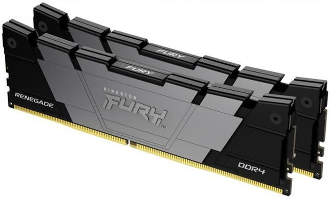 Модуль пам`ятi DDR4 2x8GB/3600 Kingston Fury Renegade Black (KF436C16RB2K2/16) [606215]