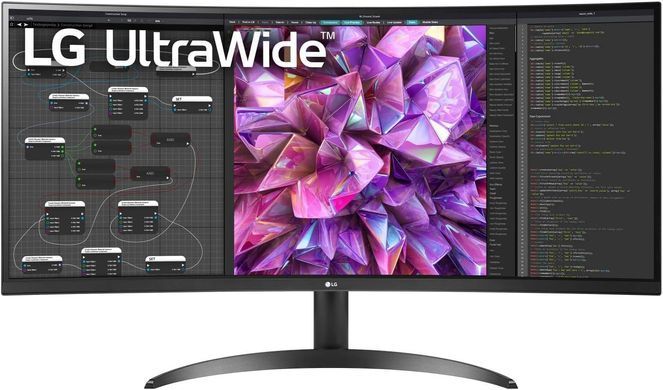 Монітор LG 34" 2xHDMI, DP, Audio, IPS, 3440x1440, 21:9; sRGB 99%, CURVED, HDR10 (34WQ60C-B) [100854]