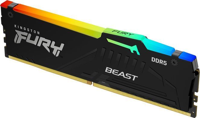 Пам'ять ПК Kingston DDR5 8GB 5200 FURY Beast RGB (KF552C40BBA-8) [103784]