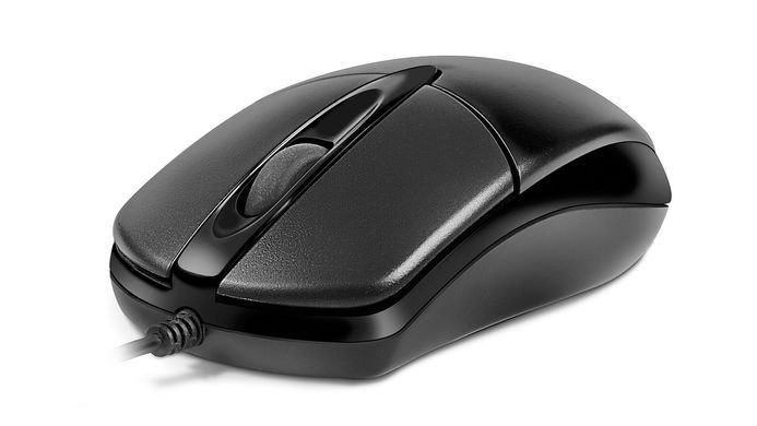 Миша REAL-EL RM-214 Black (EL123200039) [606710]