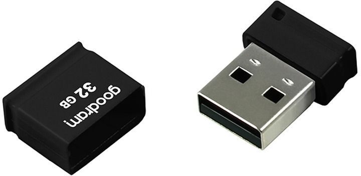 Флеш-накопичувач USB2.0 32GB Goodram UPI2 (Piccolo) Black (UPI2-0320K0R11) [607055]