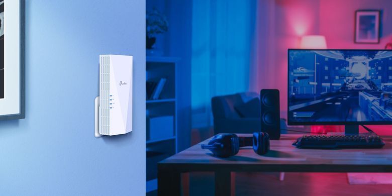 Розширювач покриття WiFi TP-LINK AX3000, 1хGE, MESH (RE700X) [110442]