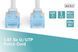 Патч-корд CAT 5e U-UTP, Cu, PVC AWG 26/7, довжина 3 м, колір сірий DIGITUS by ASSMANN (DK-1511-030) [501768], фото 4