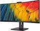 Монітор TFT 34" Philips 34B1U5600CH, WQHD, VA, 100Гц, вигнутий, HDMI, DP, USB-C, RJ-45, USB-hub, webcam, HAS (34B1U5600CH/00) [405602], фото 3