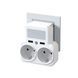 Мережевий зарядний пристрій XO WL09 (2 розетки 4000W; 2USB 2.4A) White (WL09.white) [603302], фото 2