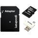 Карта пам`ятi MicroSDHC 16GB UHS-I Class 10 Goodram + SD-adapter + OTG Card reader (M1A4-0160R12) [606940], фото 3