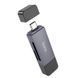 Кардрідер Hoco HB45 Spirit 2-in-1 USB-USB Type-C 3.0 Black (6942007620529) [614875], фото 7