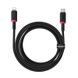 Кабель Baseus Dura Series Fast Charging Cable Type-C to iP 20W 2m Red+Black (P10377800U01-03) [806508], фото 1