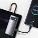 USB-хаб Baseus Metal Gleam Series 4-in-1 Multifunctional Type-C HUB Docking Station Gray（Type-C to HDMI*1+USB3.0*1+USB2.0*1+PD*1） (CAHUB-CY0G) [802767], фото 9
