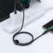 Кабель ACEFAST C1-03 Type-C to Type-C 3A, 1.2m, nylon, aluminum connectors, Black (6974316280521) [803666], фото 5