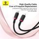Кабель Baseus Dura Series Fast Charging Cable Type-C to iP 20W 2m Red+Black (P10377800U01-03) [806508], фото 9