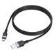 Кабель HOCO X109 Energy silicone charging data cable Micro (L=1M) Black (6942007636223) [804386], фото 5