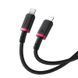 Кабель Baseus Dura Series Fast Charging Cable Type-C to iP 20W 2m Red+Black (P10377800U01-03) [806508], фото 5