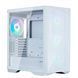 Корпус Zalman Z9 Iceberg MS без БЖ, 2xUSB3.0, 2xUSB2.0, 1xUSB 3.1 Gen2 Type-C, 4x140мм ARGB, VGA 390мм, LCS ready, TG Side Panel, EATX, білий (Z9ICEBERGMSWHITE) [109556], фото 4