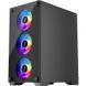 Корпус 1stPlayer Black 600W (X2-M-BK-4F1-PS-600FK-EU) [619620], фото 3