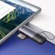 Кардрідер Baseus Lite Series USB-A & Type-C to SD/TF Card Reader Grey (WKQX060113) [806518], фото 8