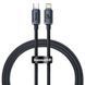 Кабель Baseus Crystal Shine Series Fast Charging Data Cable Type-C to iP 20W 1.2m Black (CAJY000201) [802538], фото 1