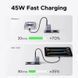 Зарядний пристрій 1xUSB 45W (USB-C) Gan X840 Ugreen (95692B) [405754], фото 4