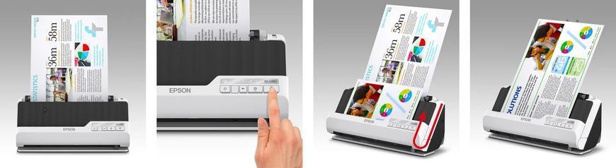 Сканер A4 Epson DS-C490 (B11B271401) [16358]