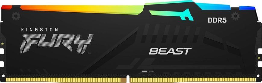 Пам'ять ПК Kingston DDR5 8GB 5200 FURY Beast RGB (KF552C40BBA-8) [103784]